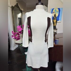 NWT Alice + Olivia Equestrian Sweater Mini Dress